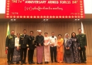 ผู้ช่วยทูตฝ่ายทหารเรือฯ และภริยา ร่วมงานเลี้ยงรับรองในโอกาส ครบรอบ 74 ปี วันกองทัพเมียนมา ณ สถานเอกอัครราชทูตเมียนมา กรุงโตเกียว