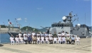 ผู้ช่วยทูตฝ่ายทหารเรือฯ ร่วมคณะผู้ช่วยทูตฝ่ายทหาร และผู้ช่วยทูตฝ่ายทหารเรือของประเทศต่างๆ ที่ประจำการในญี่ปุ่น ดูงาน ณ ฐานทัพเรือไมซุรุ (Maizuru Naval District) จังหวัดเกียวโต