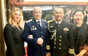 ผู้ช่วยทูตฝ่ายทหารเรือฯ และภริยา เข้าร่วมงานเลี้ยงรับรองเนื่องในงานวันกองทัพอิตาลี ณ สถานเอกอัครราชทูตอิตาลี ประจำกรุงโตเกียว 