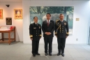 ผู้ช่วยทูตฝ่ายทหารเรือฯ ให้การต้อนรับ พลเรือตรี ISHIMAKI Yoshiyasu ผู้บัญชาการกองเรือเฉพาะกิจผสม 151 (CTF151) ในโอกาสเข้าเยี่ยมคำนับเอกอัครราชทูต ณ กรุงโตเกียว 