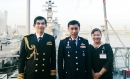 นาวาเอก ไพฑูรย์ ชีชะนะ ผู้ช่วยทูตฝ่ายทหารเรือ ร่วมงาน Reception Onboard JS KASHIMA