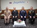 ผู้ช่วยทูตฝ่ายทหารเรือ ประจำสถานเอกอัครราชทูต ณ กรุงโตเกียว เข้าร่วมทำบุญ เนื่องในงานวันกองทัพไทย